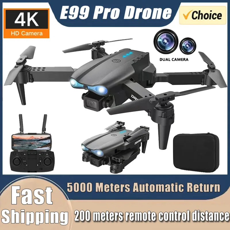 Diy Drone Electronics - Drone RC E99Pro Baru 4K Profesional