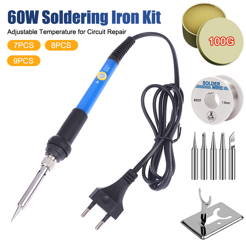 Diy Elektronic - Set Alat Solder 220V 60W dengan
