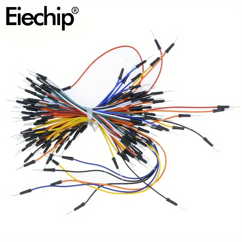 Diy Electronics Breadboard - 65 buah kabel papan roti/kabel Jumper/kabel