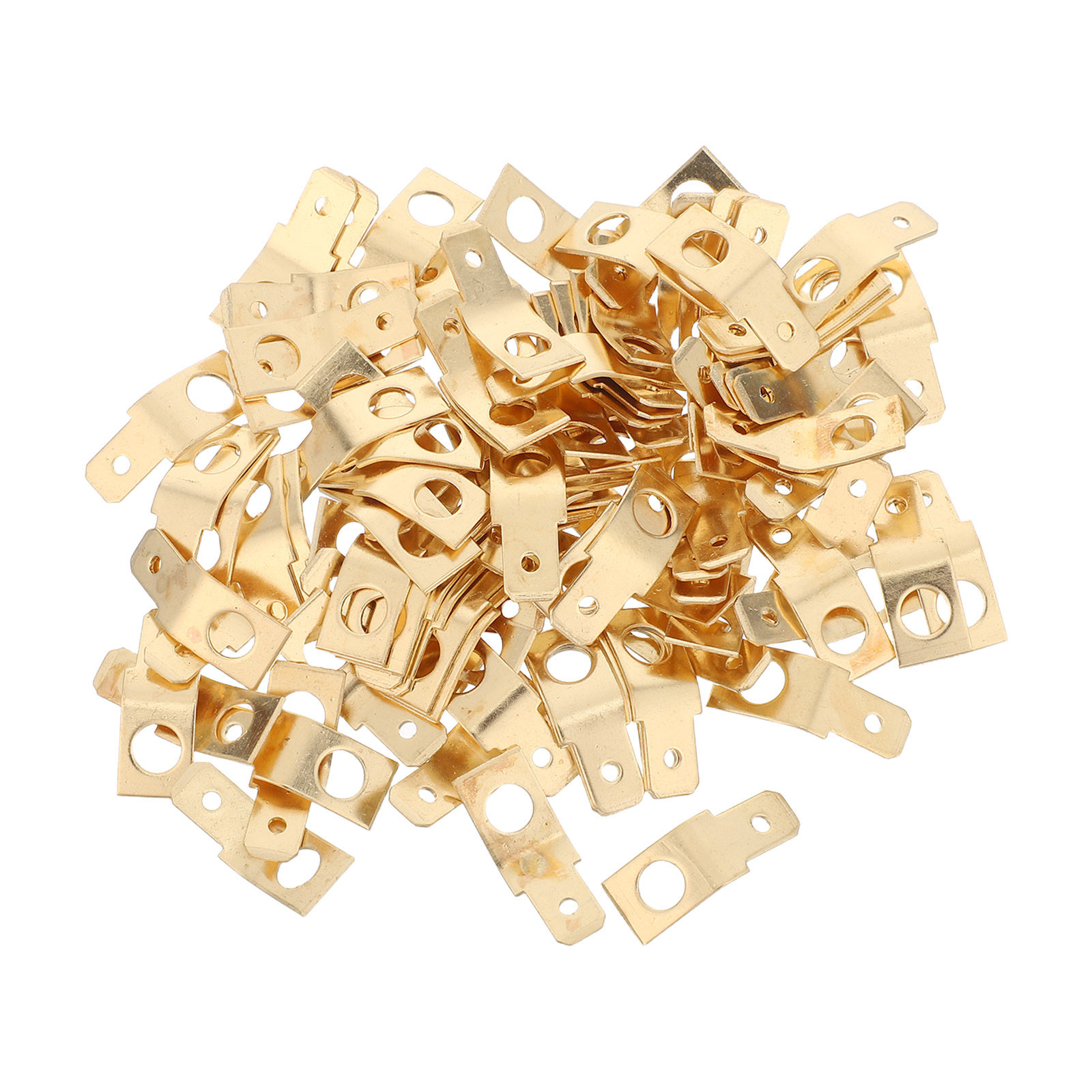 Diy Motorcycle Electronics - 100Pcs Konektor Spade Kuningan Tahan Lama,