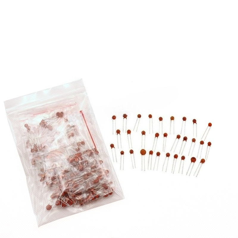 Capacitor Kit Assortment - 300 Buah Kit Kapasitor Cakram Keramik