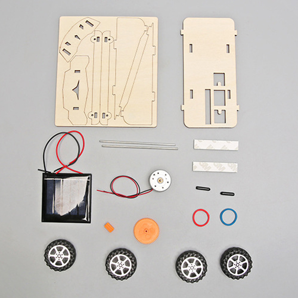 Diy Electronics Kids - Kit Robot Motor Mobil DIY Tenaga
