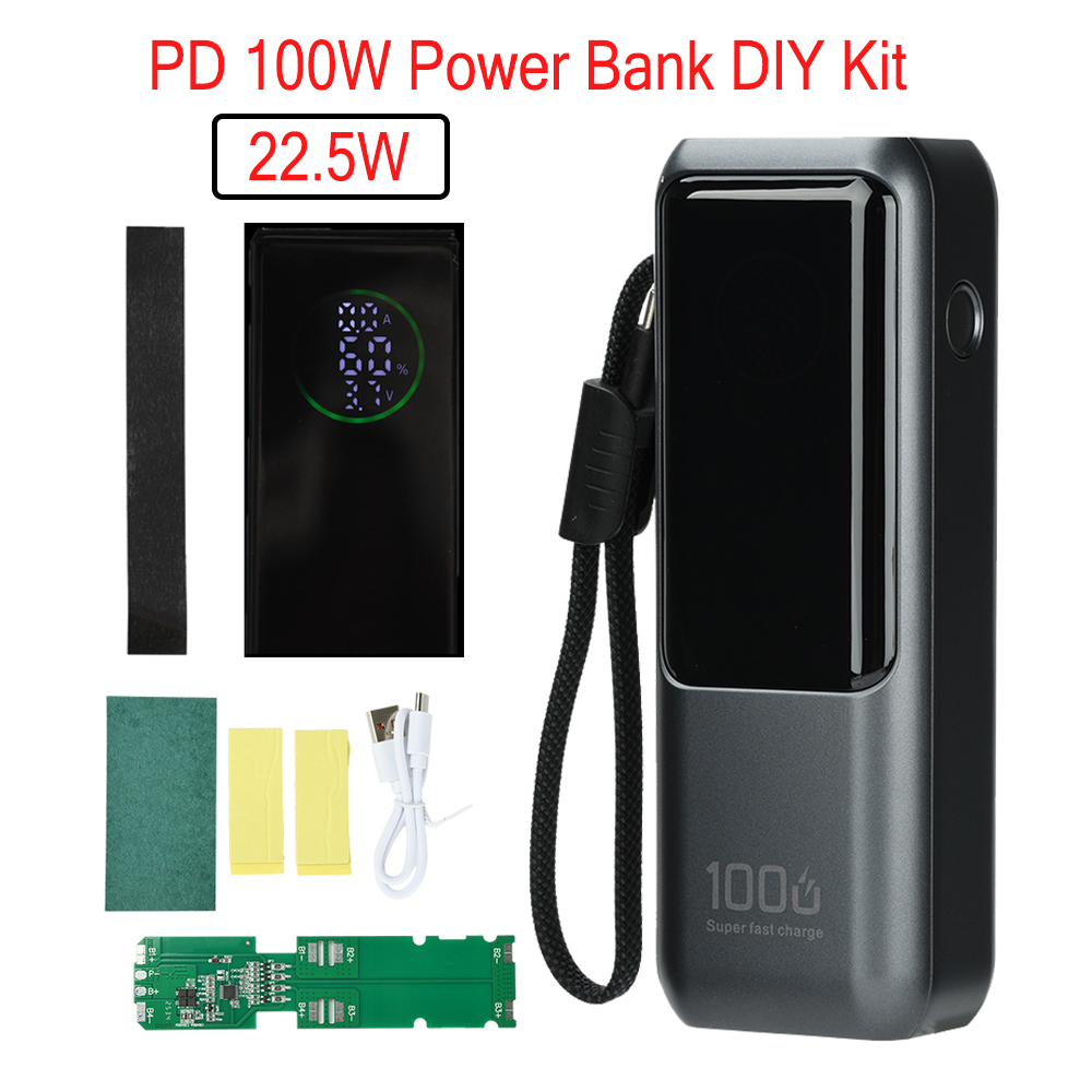 Diy Box Electronics Mall - Kit Power Bank Pengisian Daya Cepat