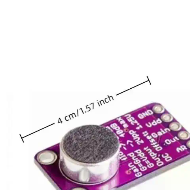 Diy Audio Electronics Kit - Papan Penguat AGC Mikrofon MAX4466, Modul