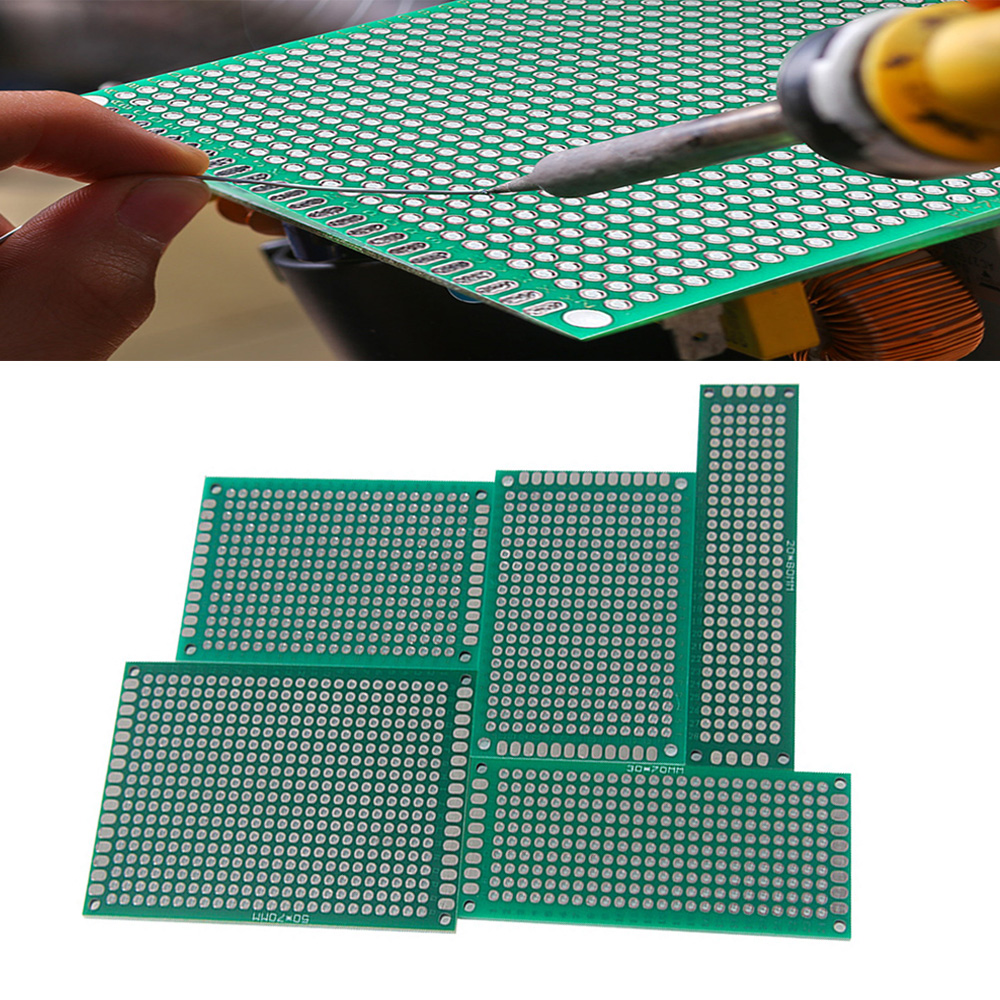 Diy Electronics Breadboard - 5PCS Kit Papan PCB Satu Sisi