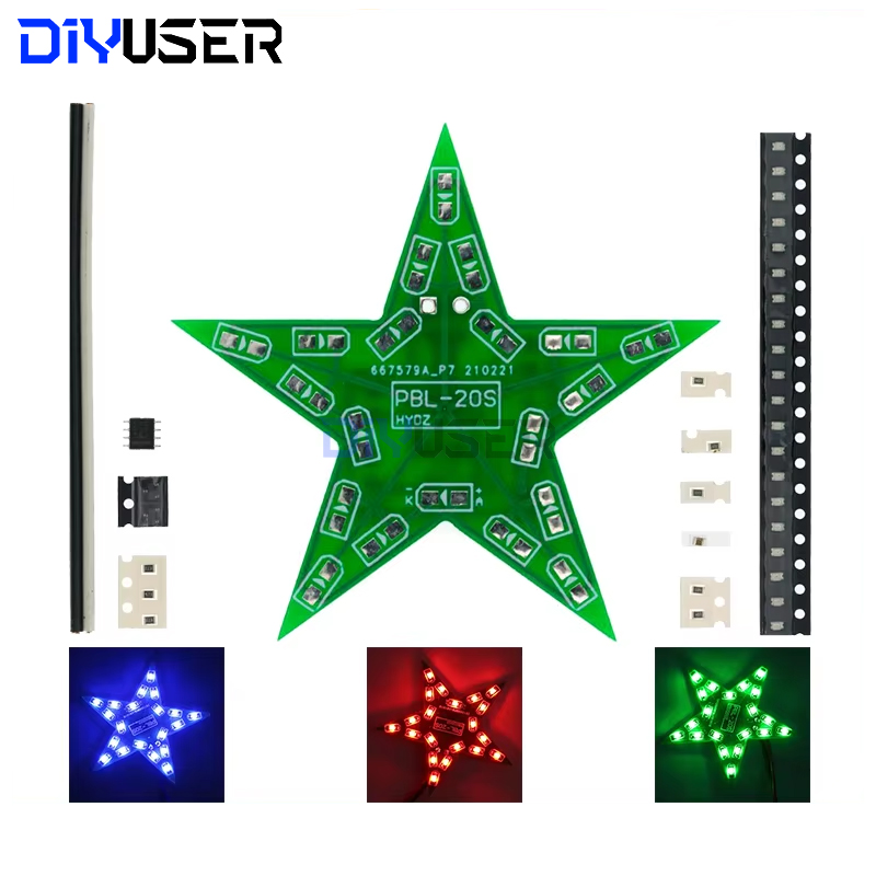 Smd Solder Paste - Lampu LED gradien untuk latihan Natal,