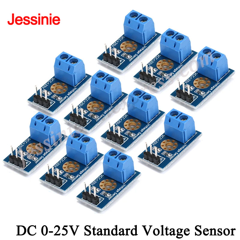 Diy Robot Electronics Kit - 10 Buah/1 Buah DC 0-25V Modul