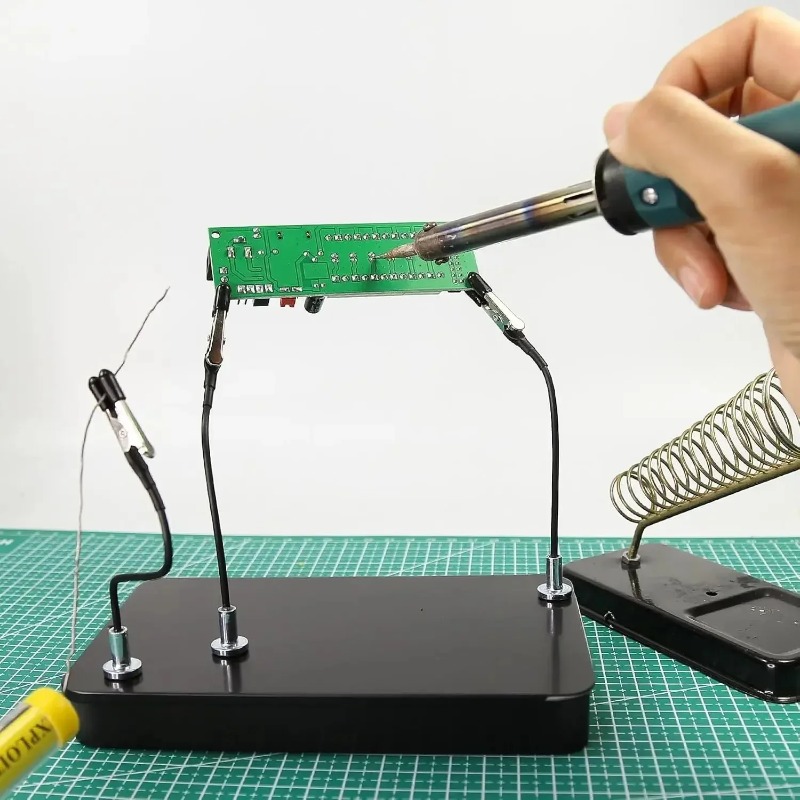 Diy Box Electronics Mall - Stasiun Penyolderan PCB Magnetik dengan 12