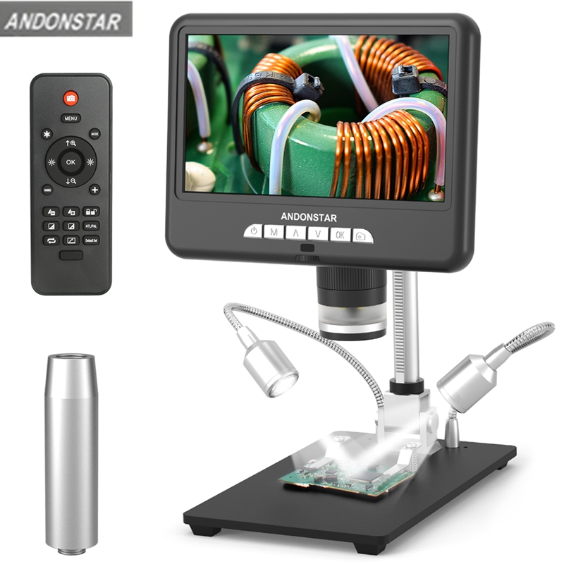 Smd Solder Paste - Andonstar AD207S Mikroskop Digital Layar Ganda