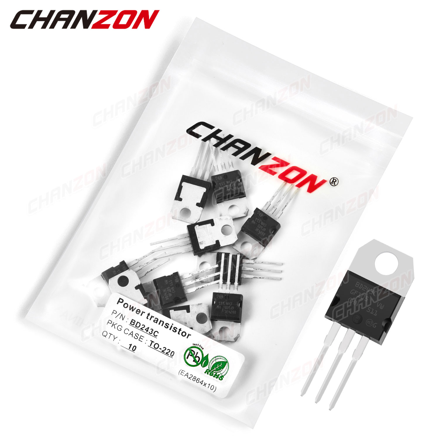 Diy Electronics Youtube - 10 Buah BD243C TO-220 BD243 Transistor