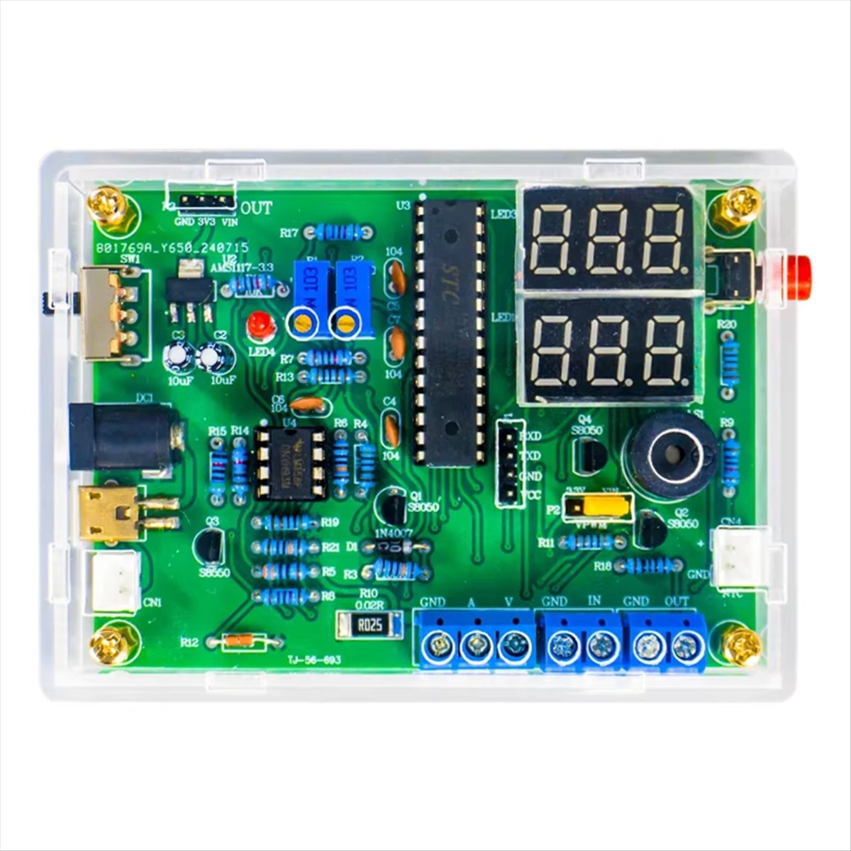Diy Elektronic - (A21Z) Meteran Multi-Fungsi Kit Solder DIY