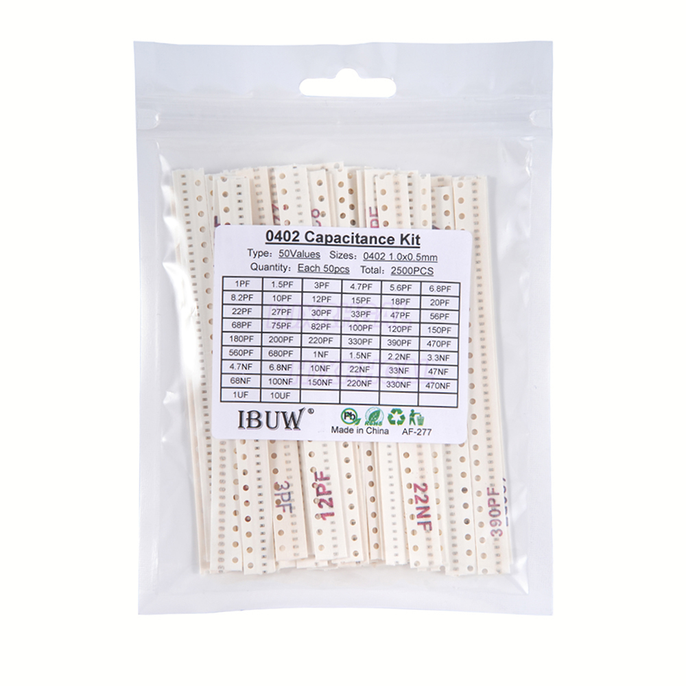 Capacitor Kit Assortment - 0402 SMD Kapasitor Keramik Berbagai Macam