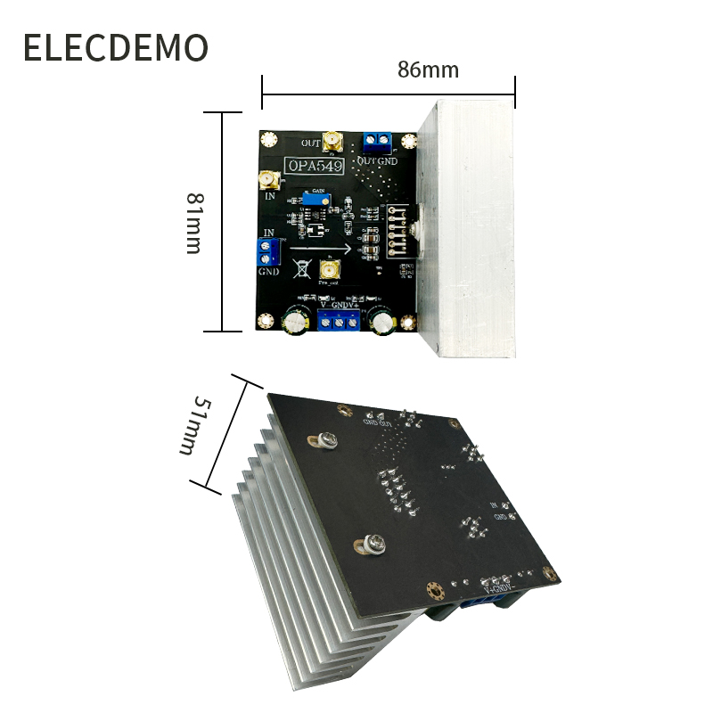 Modul Op-Amp Daya Tegangan Tin - Diy Audio Electronics Kit ulasan dan harga