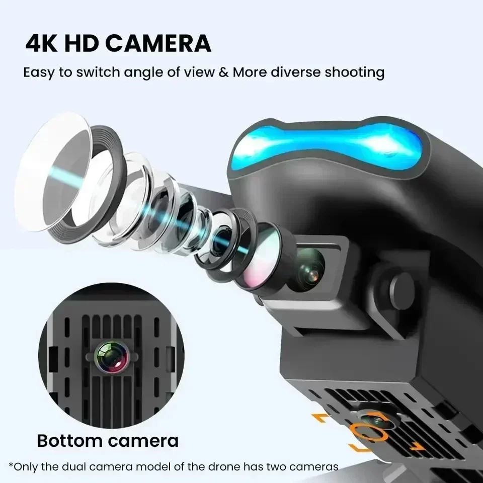 Drone RC E99Pro Baru 4K Profes - Diy Drone Electronics ulasan dan harga