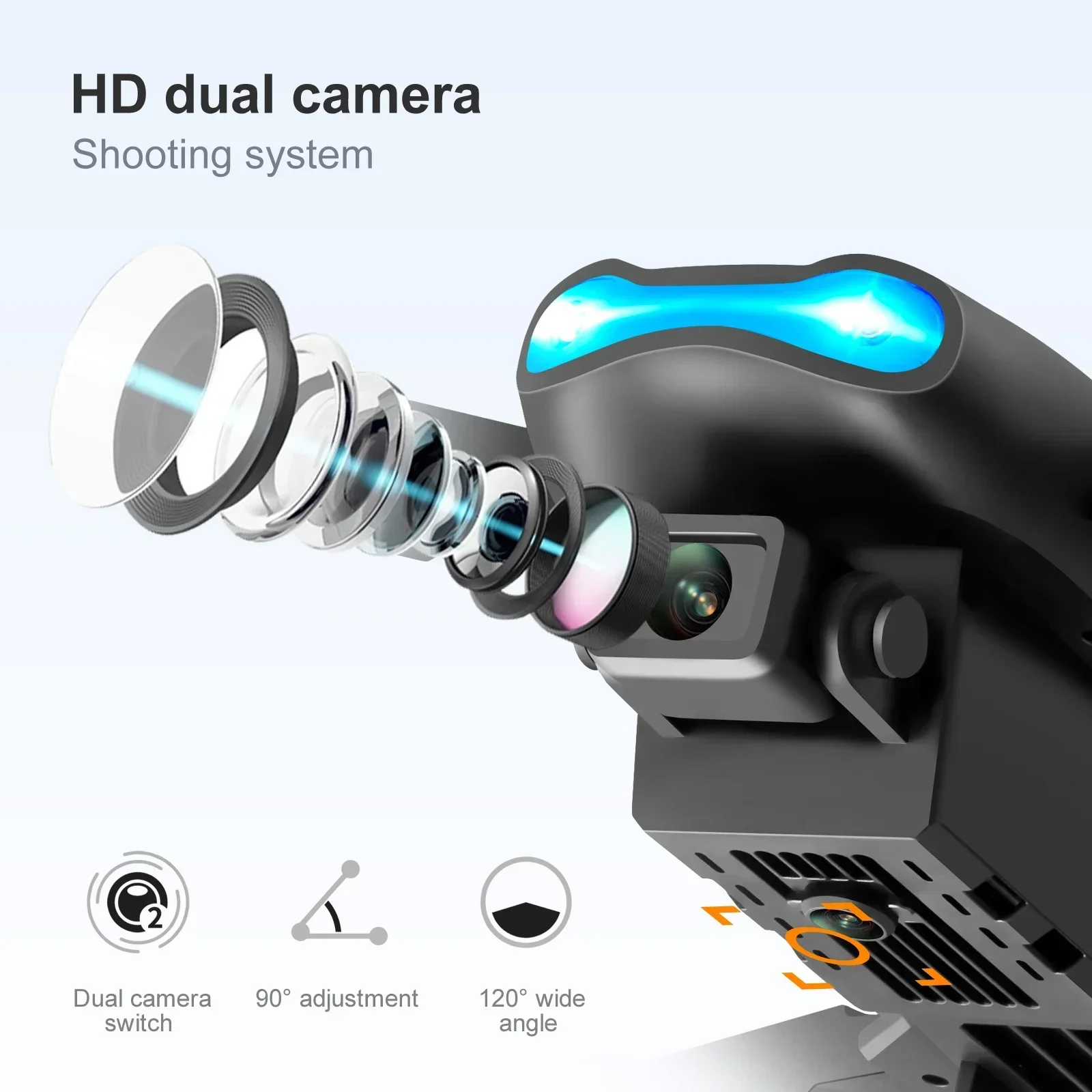 Drone Baru E99 Pro HD 4K Kamer - Diy Drone Electronics ulasan dan harga