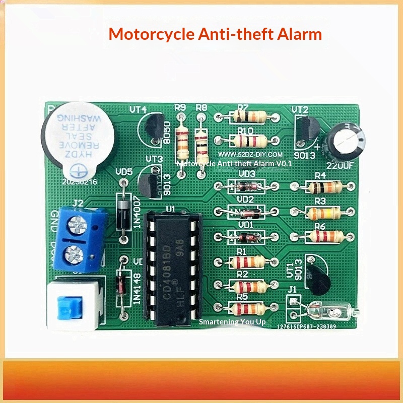Kit Alarm Anti Maling Getaran  - Diy Motorcycle Electronics ulasan dan harga