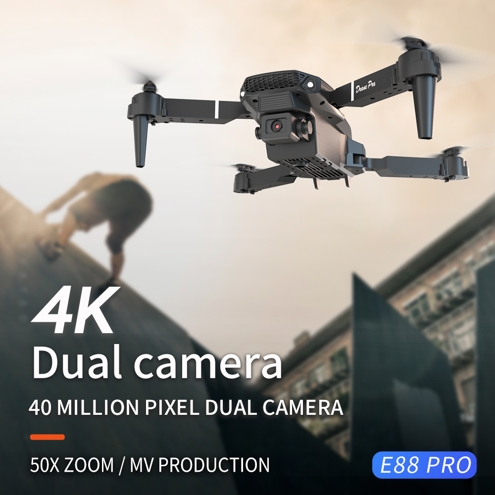 2026 BARU E88 Drone Profesiona - Diy Drone Electronics ulasan dan harga
