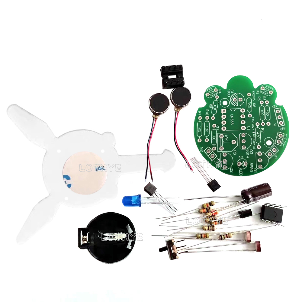 Kit fotosensitif Firefly Robot - Diy Electronics Workbench ulasan dan harga