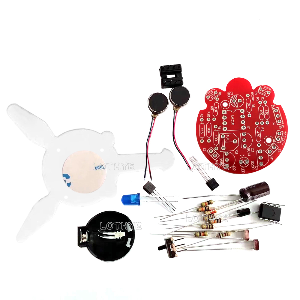 Kit fotosensitif Firefly Robot - Diy Electronics Workbench ulasan dan harga