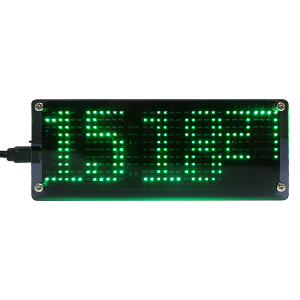 Kit Elektronik Jam Dot Matrix  - Diy Electronics Kids ulasan dan harga