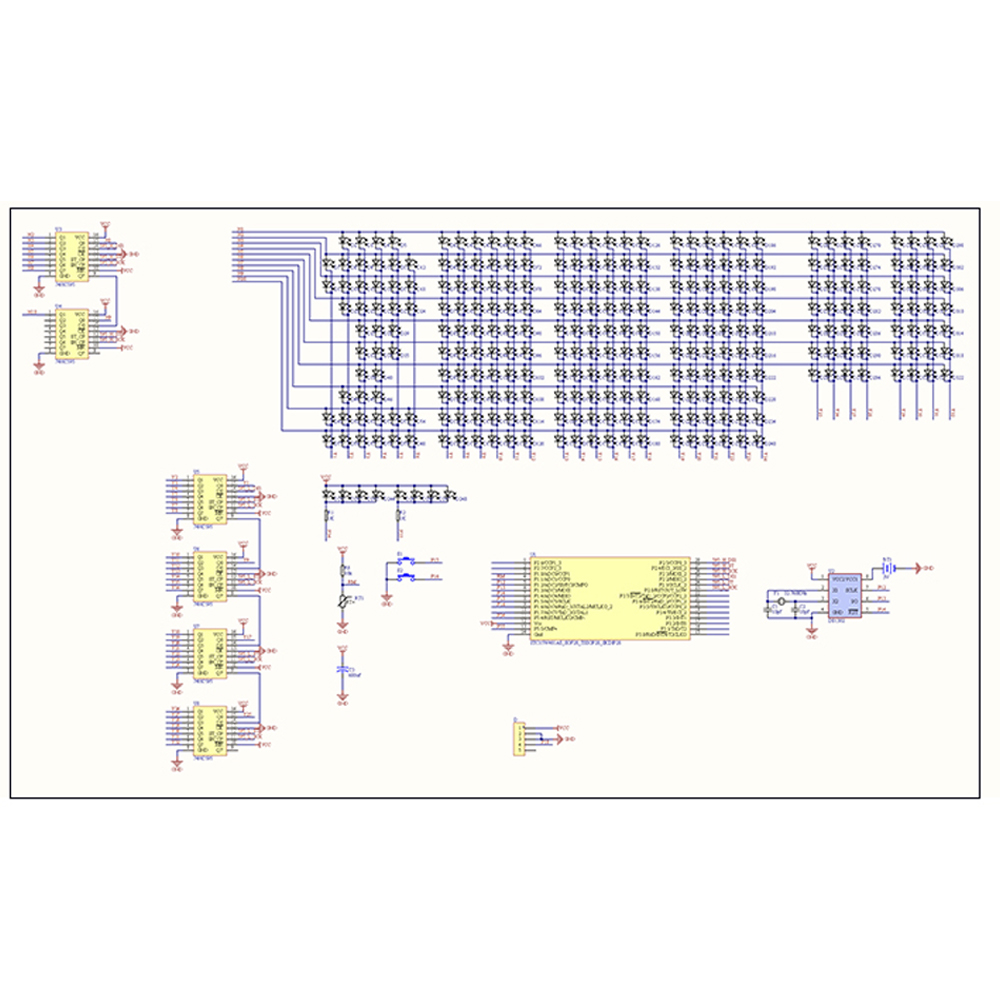 Kit Elektronik Jam Dot Matrix  - Diy Electronics Kids ulasan dan harga