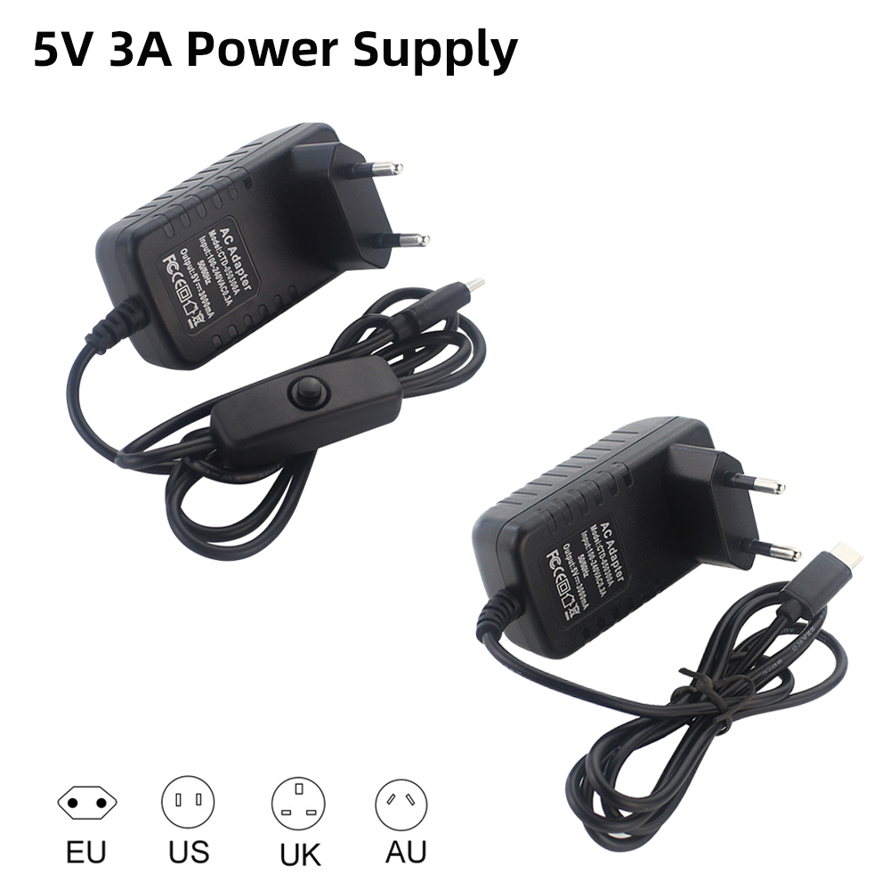 Adaptor daya 5V 3A Raspberry P - Raspberry Pi Zero ulasan dan harga