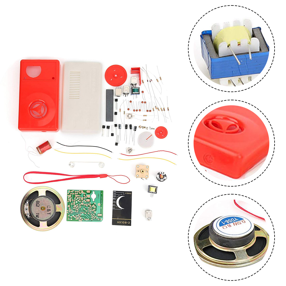 1set HX108-2 7 tabung Radio El - Diy Electronics Youtube ulasan dan harga