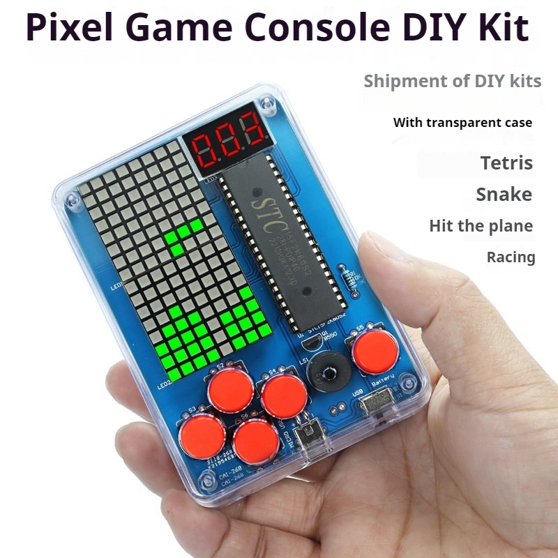Kit Produksi Mesin Game Pixel, - Diy Electronics Workbench ulasan dan harga