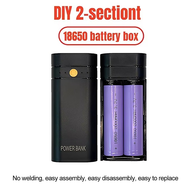Kotak Power Bank DIY Untuk Pen - Diy Box Electronics Mall ulasan dan harga