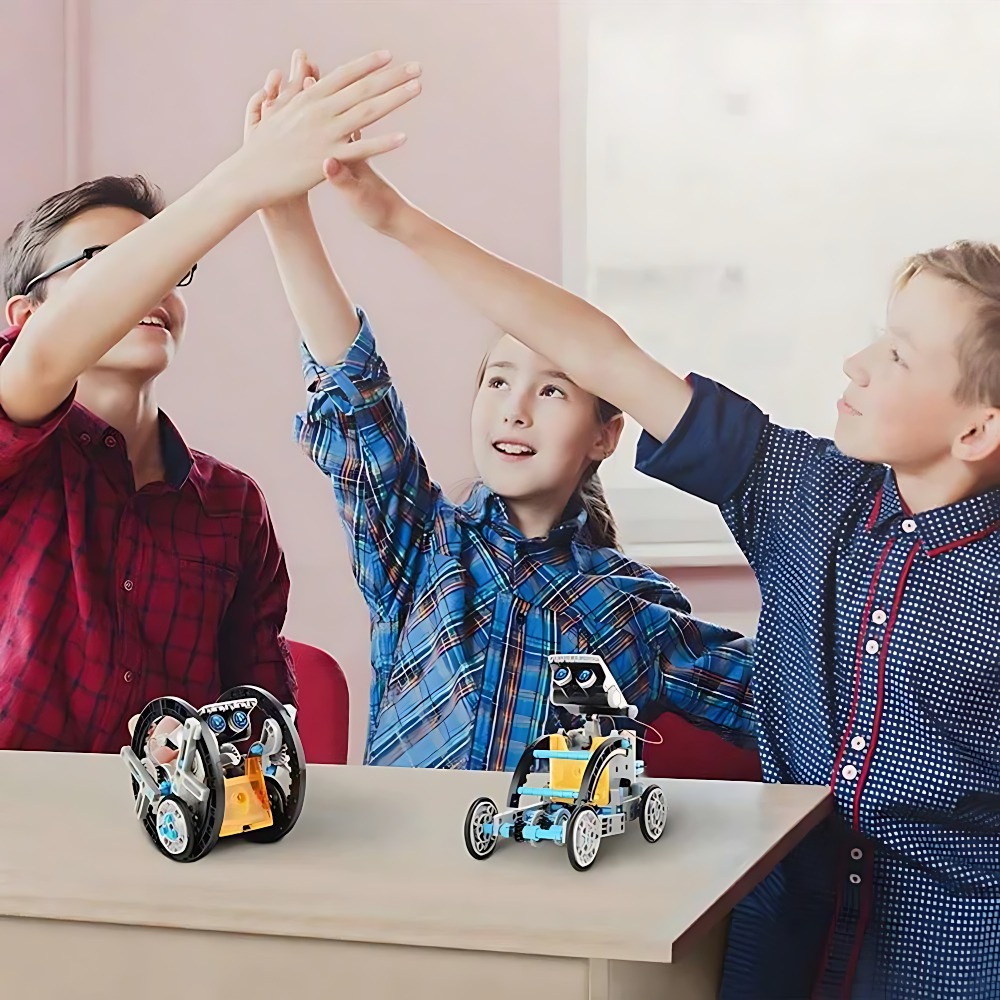 Blok Bangunan Robot Surya 12 I - Diy Robot Electronics Kit ulasan dan harga