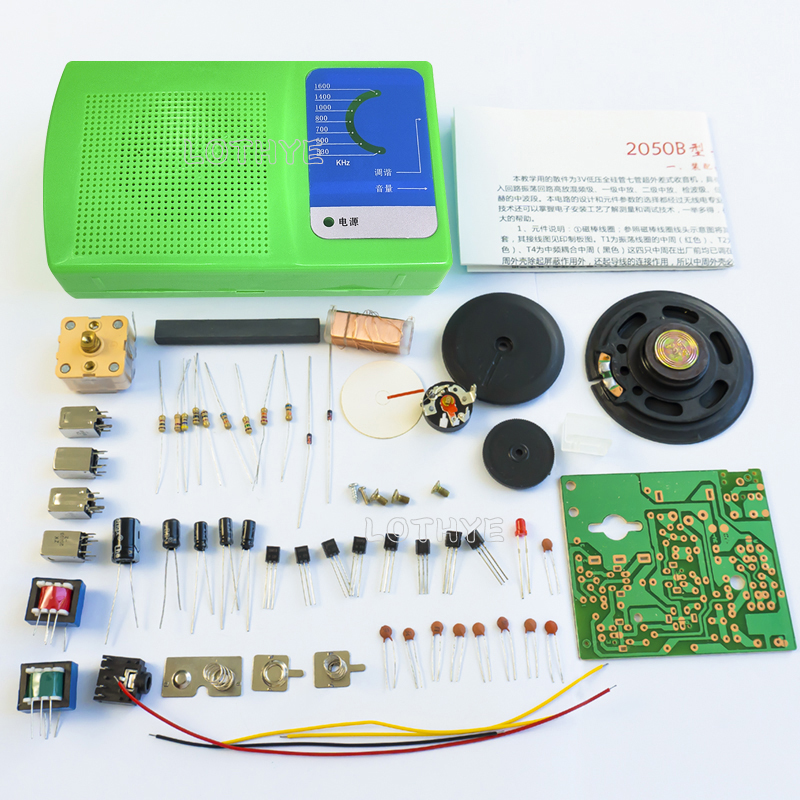 ZX2050B Kit Elektronik DIY, AM - Diy Electronics Workbench ulasan dan harga