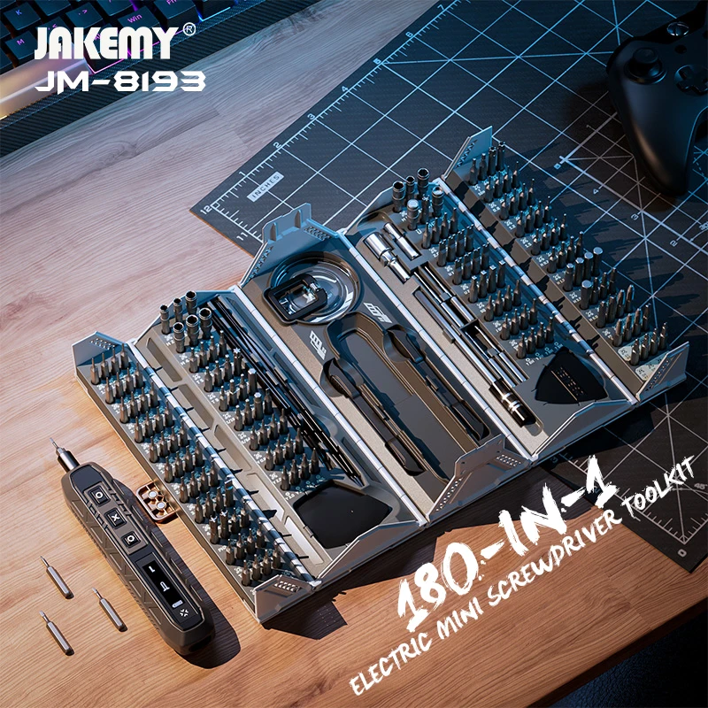 Jakily JM-8193 180-in-1 elektr - Diy Box Electronics Mall ulasan dan harga
