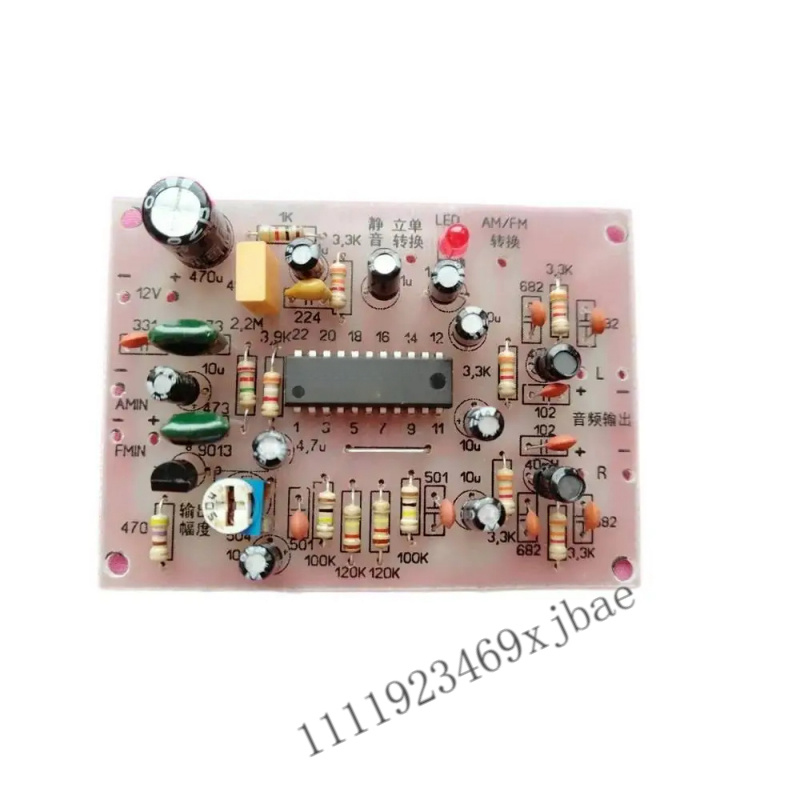 Papan Dekoder Stereo Kit Perak - Diy Electronics Audio ulasan dan harga