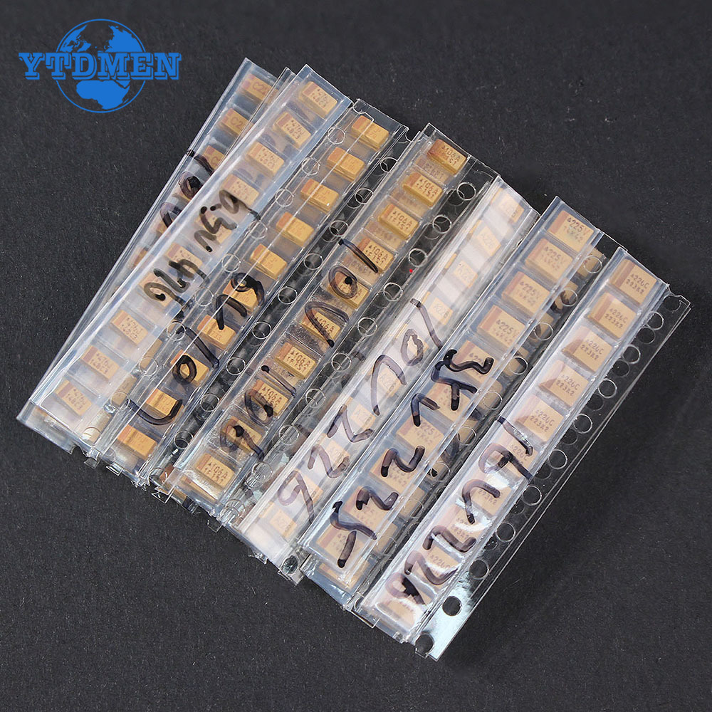 150 buah Set kapasitor Tantalu - Capacitor Kit Assortment ulasan dan harga