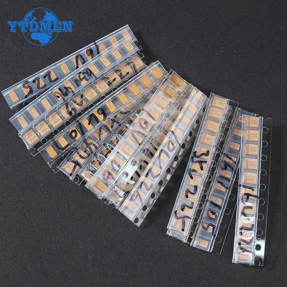 150 buah Set kapasitor Tantalu - Capacitor Kit Assortment ulasan dan harga