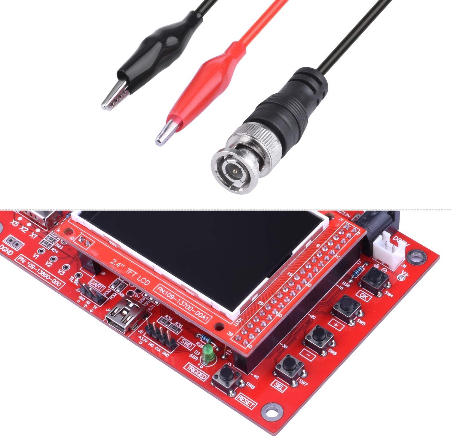 DSO138 Kit DIY Osiloskop Digit - Diy Electronics Kids ulasan dan harga