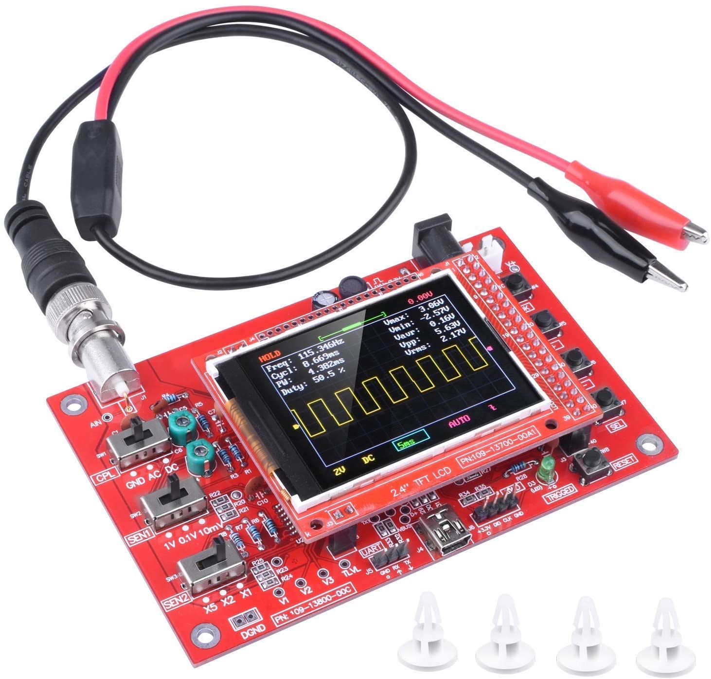 DSO138 Kit DIY Osiloskop Digit - Diy Electronics Kids ulasan dan harga