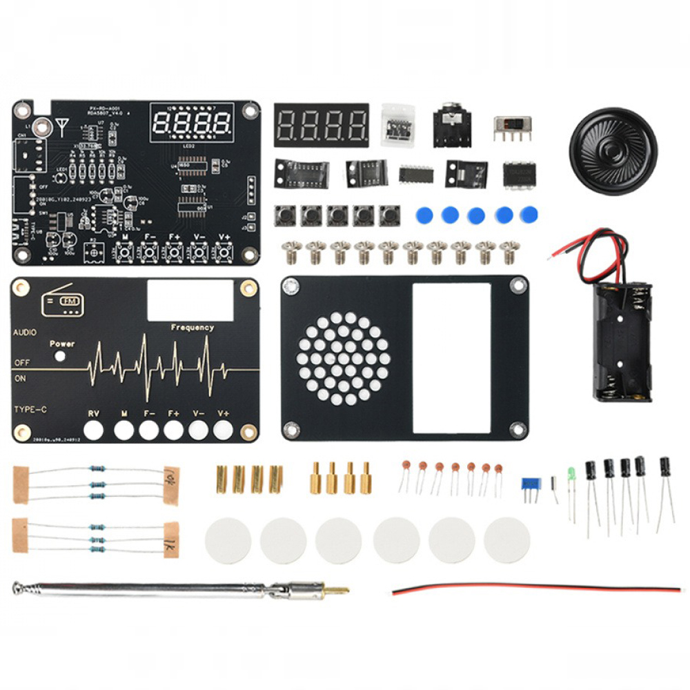 RDA5807M Radio DIY Kit Elektro - Diy Electronics Youtube ulasan dan harga