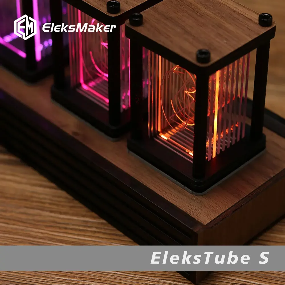 Jam Meja RGB Nixie Tube DIY Ja - Diy Electronics Gift Ideas ulasan dan harga