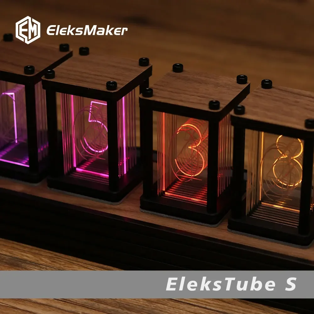 Jam Meja RGB Nixie Tube DIY Ja - Diy Electronics Gift Ideas ulasan dan harga