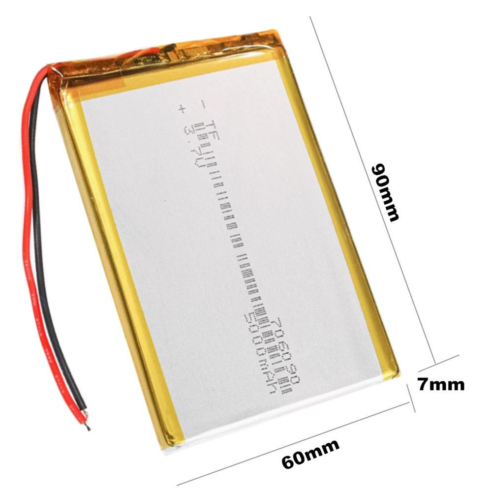 1-10 buah 3.7V 5000mAh 706090  - Diy Electronics Book ulasan dan harga