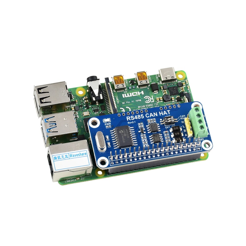 Waveshare RS485 CAN HAT untuk  - Raspberry Pi Zero ulasan dan harga