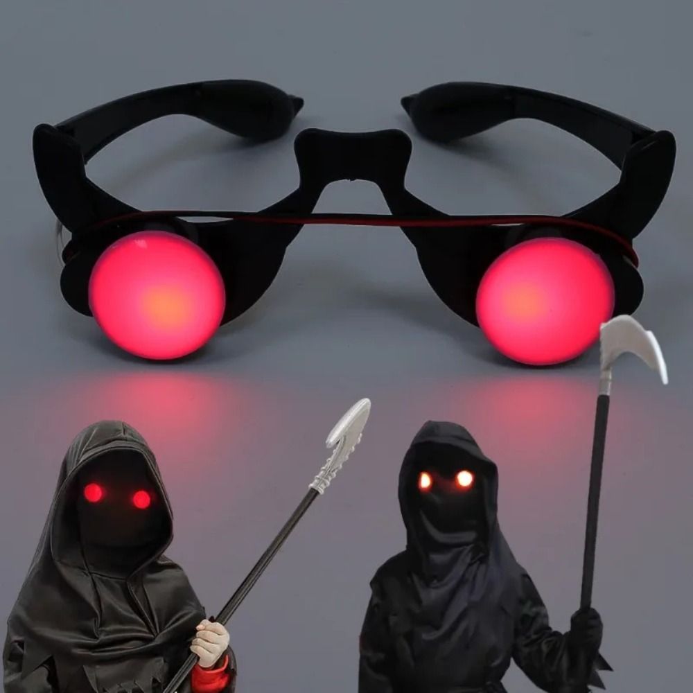 Kacamata LED ABS yang Lucu, de - Diy Halloween Electronics ulasan dan harga