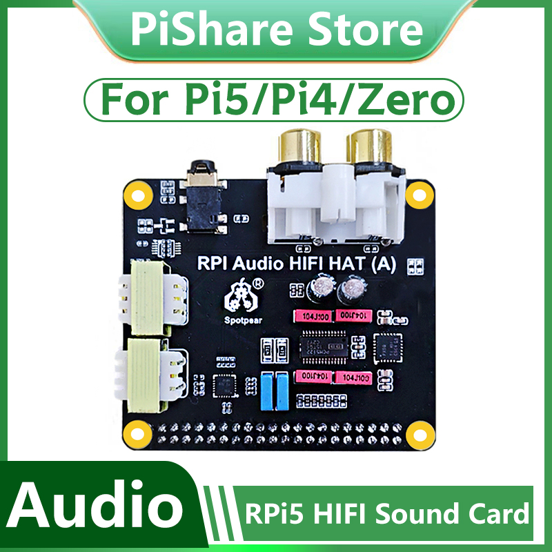 Kartu Audio Raspberry Pi 5 PCM - Raspberry Pi Zero ulasan dan harga