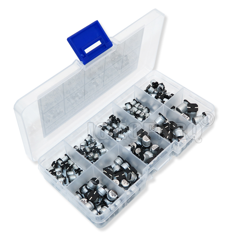 165 Buah 10 Nilai SMD Aluminiu - Capacitor Kit Assortment ulasan dan harga