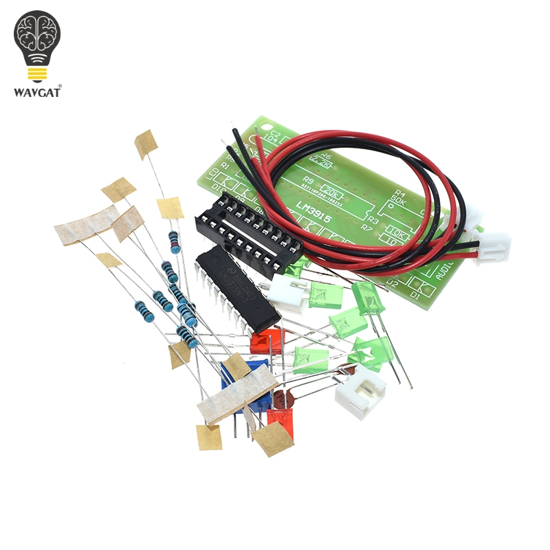 LM3915 DC 9V-12V 10 LED Alat I - Diy Audio Electronics Kit ulasan dan harga