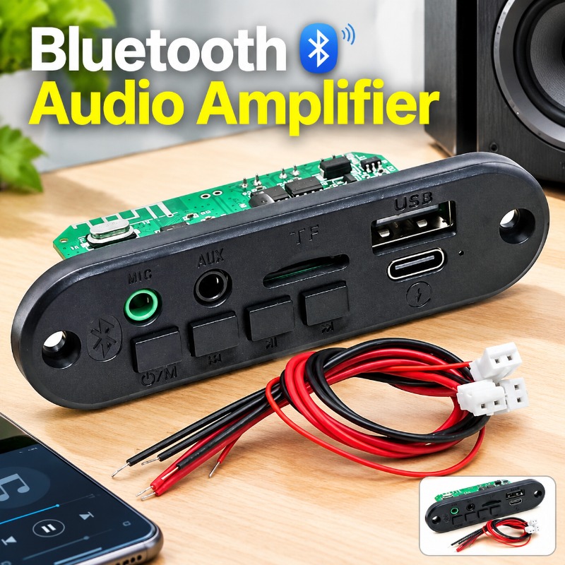 Modul Bluetooth, Papan Penguat - Diy Electronics Audio ulasan dan harga