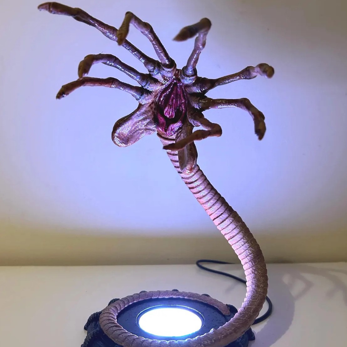 Lampu Alien Facehugger Lampu M - Diy Halloween Electronics ulasan dan harga