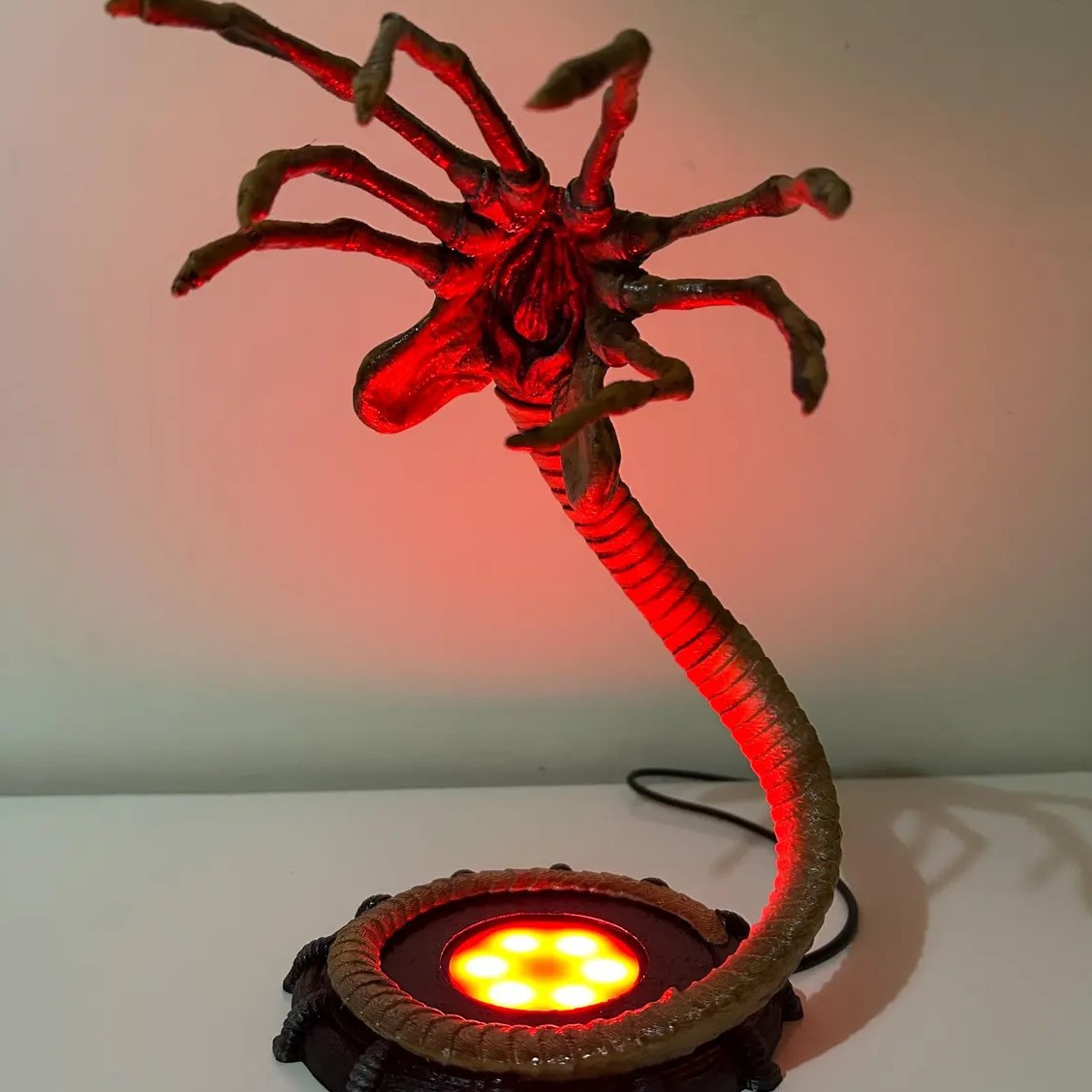 Lampu Alien Facehugger Lampu M - Diy Halloween Electronics ulasan dan harga