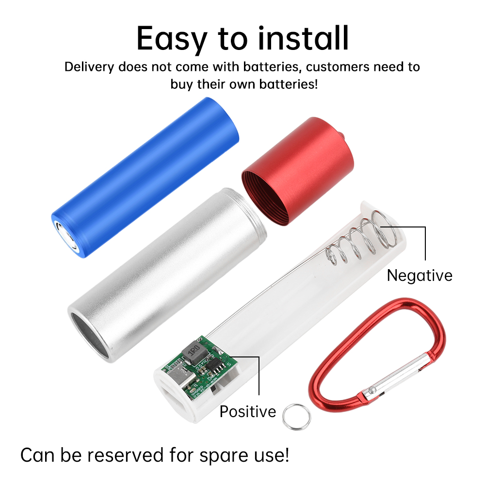 5V 2A 1x 18650/21700 Kotak Pen - Diy Box Electronics Mall ulasan dan harga